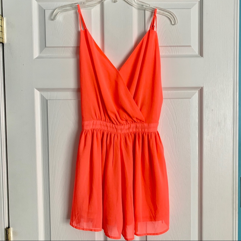 Flowy Pink Romper